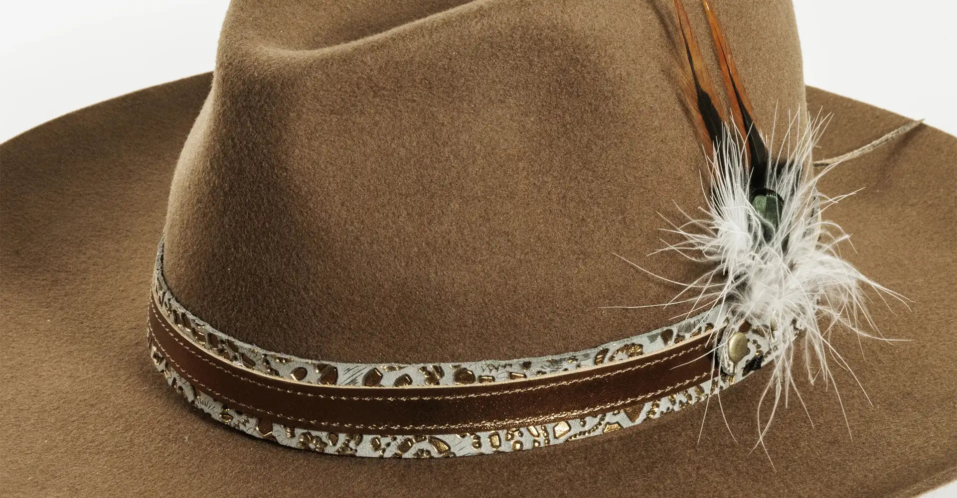 How to attach a hat band guide