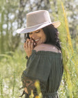 Cabana | Womens Ivory Wide Brim Sun Hat