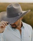 Cattleman | Mens Felt Cowboy Hat with Western Hat Band