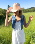 Cattleman | Womens Felt Cowgirl Hat with Western Hat Band