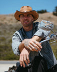 Cyclone | Mens Leather Cowboy Hat