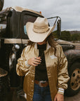 Deuce | Womens Bangora Straw Cowgirl Hat
