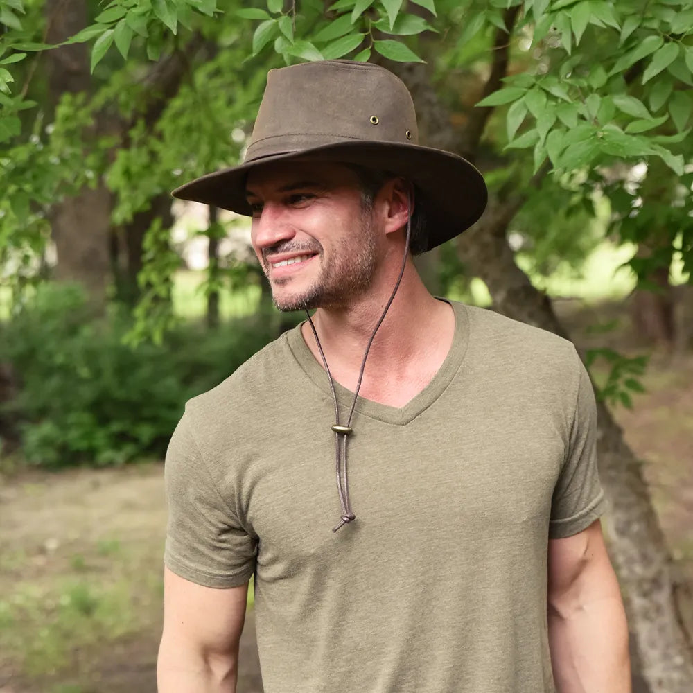 Irwin | Mens Western Weathered Outback Hat – American Hat Makers