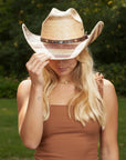 Liberty | Womens Mexican Palm Straw Cowboy Hat
