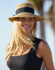 Lucie | Womens Toast Straw Sun Hat