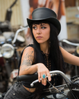 Marlow | Womens Leather Top Hat