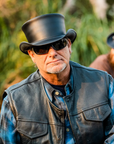 Marlow | Mens Leather Top Hat
