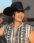 Montana | Womens Straw Cowgirl Hat with Western Hat Band