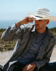 Montana | Mens Straw Cowboy Hat with Western Hat Band