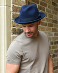 Pablo 2.0 | Mens Wool Felt Pinch Front Fedora Hat