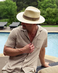 Quito | Mens Woven Genuine Panama Hat