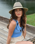Smokey | Womens Nylon Outback Sun Hat with Mesh Sides