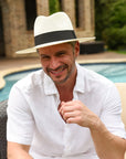 Afternoon | Mens Fedora Straw Hat
