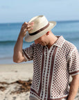 Tulum | Mens Panama Straw Fedora Hat