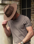 Aspen | Mens Wide Brim Felt Fedora Hat