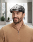 Bourbon St | Mens Leather Cap