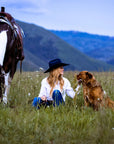 Cattleman | Womens Felt Cowgirl Hat with Western Hat Band