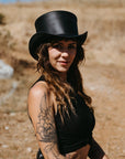 El Dorado | Womens Leather Top Hat