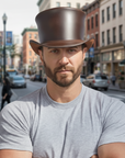 El Dorado | Mens Leather Top Hat