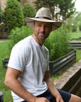 Florence | Mens Wide Brim Firm Straw Sun Hat