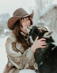 Hollywood | Womens Leather Cowgirl Hat