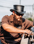 Marlow | Mens Leather Top Hat
