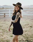 Moab | Womens Crushable Wool Felt Safari Hat with Leather Band