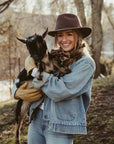 Moab | Womens Crushable Wool Felt Safari Hat with Leather Band