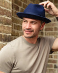 Pablo 2.0 | Mens Wool Felt Pinch Front Fedora Hat