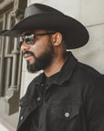 Pioneer | Mens Canvas Cotton Western Cowboy Hat