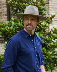 Rancher | Mens Wide Brim Felt Fedora Hat