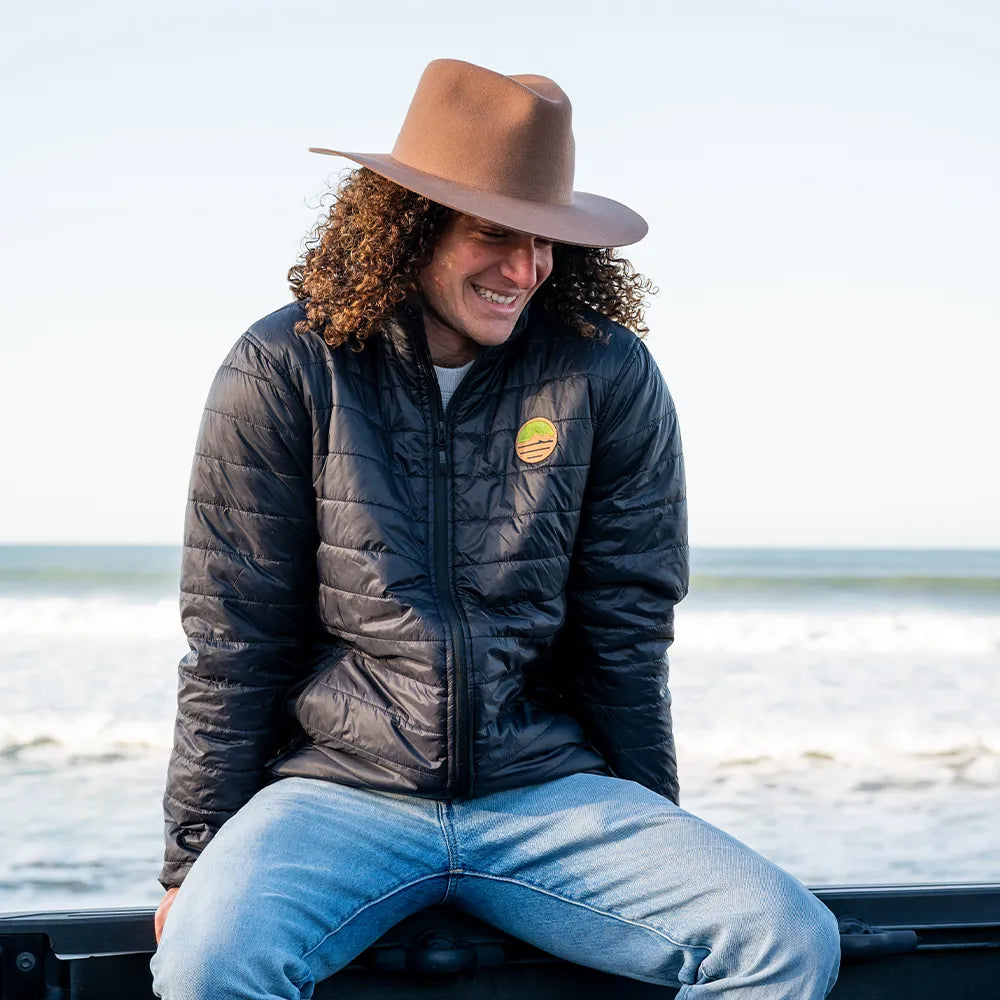 Rancher | Mens Wide Brim Felt Fedora Hat