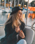 Soho | Womens Trilby Leather Fedora Hat