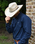 Wyatt | Mens Fine Mexican Palm Tycoon Cowboy Hat