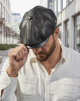 Bourbon St | Mens Leather Cap