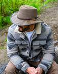 Breeze | Mens Wide Brim Sun Hat