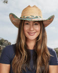 Cassius | Womens Straw Cowgirl Hat