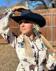 Cattleman | Womens Felt Cowgirl Hat with Western Hat Band