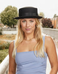 Chi-Town 2.0 | Womens Crushable Wool Felt Pork Pie Hat