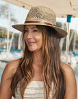 Cubana | Womens Seagrass Straw Sun Hat