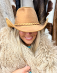 Hollywood | Womens Leather Cowgirl Hat
