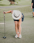 Medellin | Womens White Fedora Genuine Panama Hat