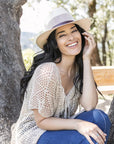 Milan | Womens Firm Straw Fedora Hat