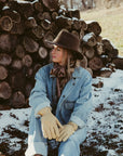 Moab | Womens Crushable Wool Felt Safari Hat with Leather Band