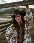 Montana | Womens Straw Cowgirl Hat with Western Hat Band