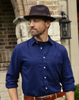 Pablo 2.0 | Mens Wool Felt Pinch Front Fedora Hat