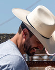 Pioneer | Mens Canvas Cotton Western Cowboy Hat