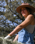 Rancher | Womens Fawn Wide Brim Felt Fedora Hat