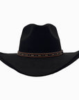Ace High | Mens Suede Teardrop Crown Rancher Cowboy Hat