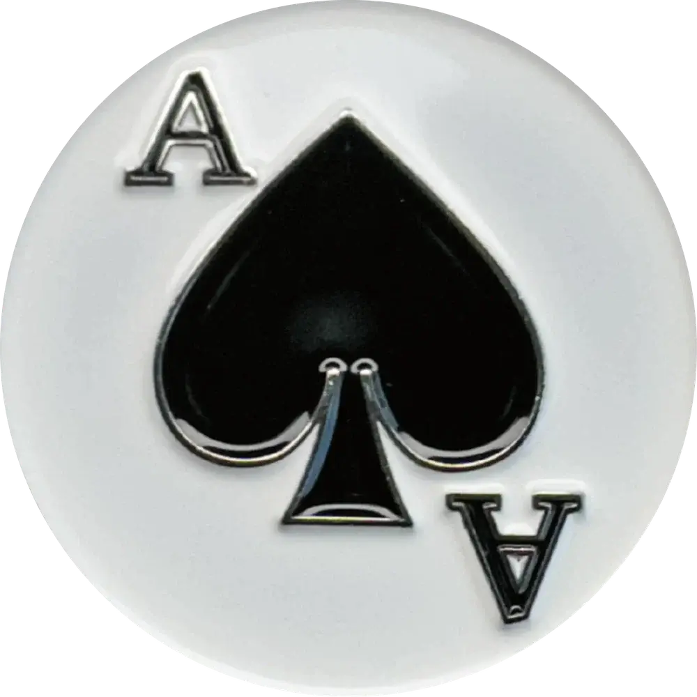 ace of spades magnetic pin